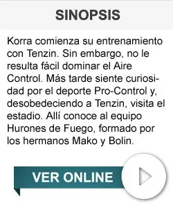 Avatar la leyenda de Korra (online)
