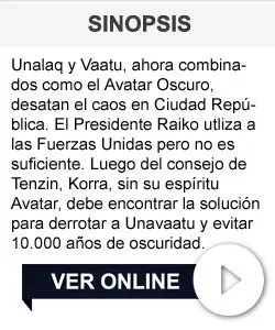 Avatar la leyenda de Korra (online)