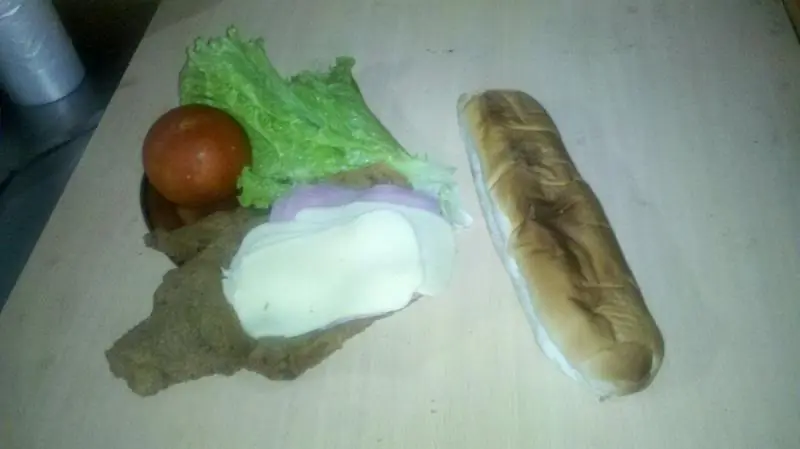 Sándwich de Milanesa paso a paso.