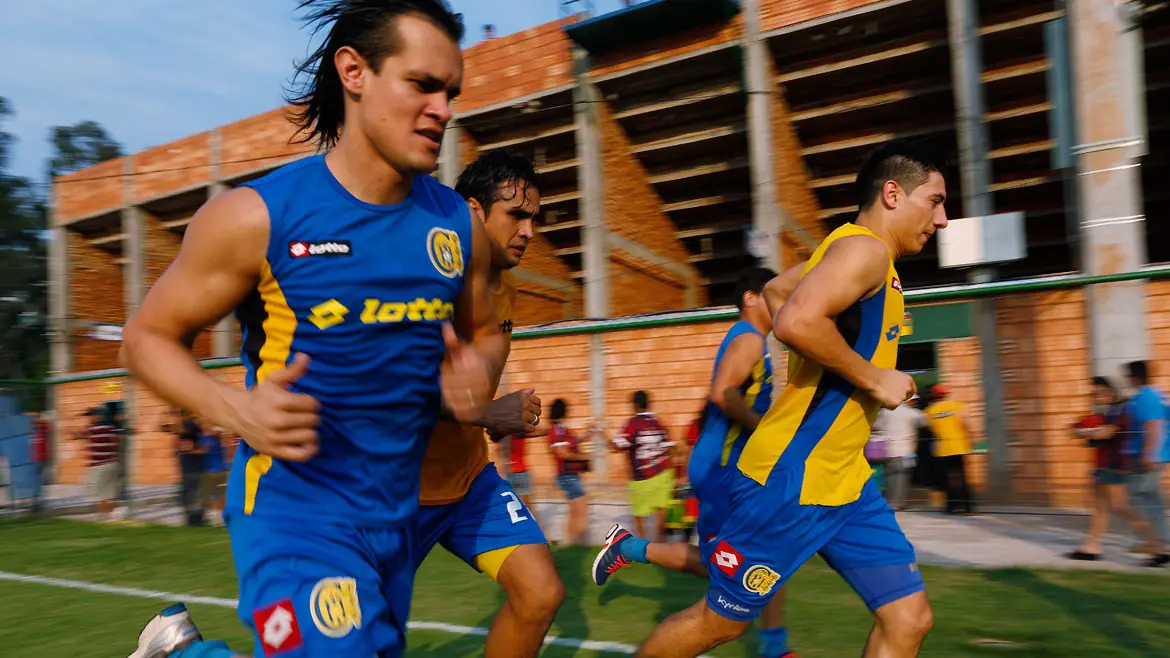 Asi es Capiatá el club que puede hacer historia hoy