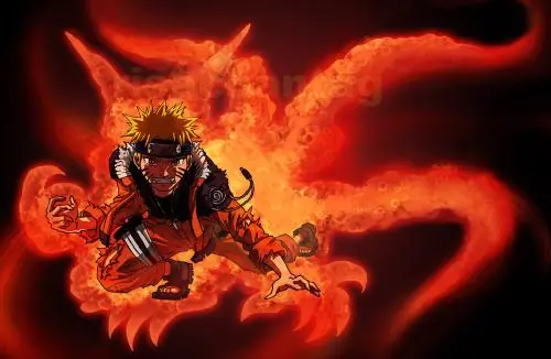 fases de naruto kyubi