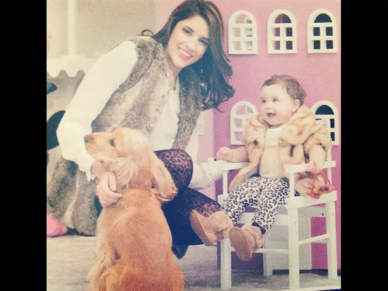La mas bella esposa de un futbolista.