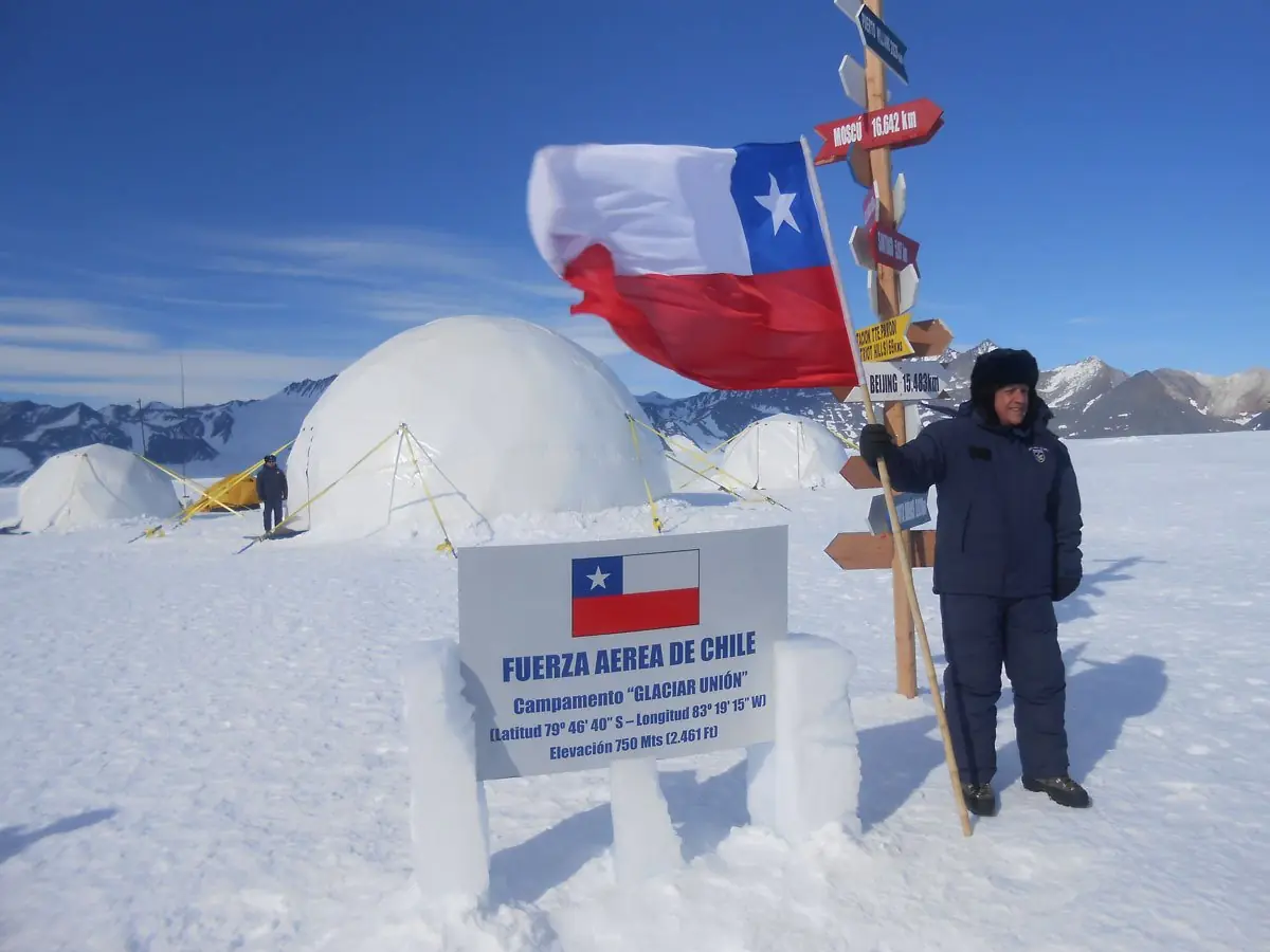 Te muestro el Territorio Chileno Antártico
