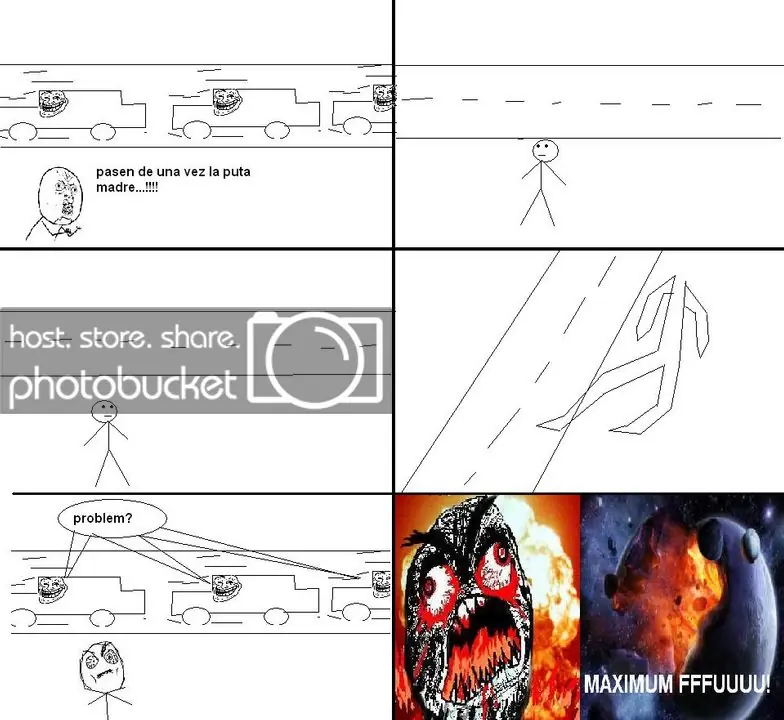 fffuuu, forever alone, fuck yea, trollface hechos por mi