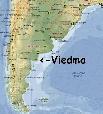el proyecto de trasladar la capital del país a Viedma