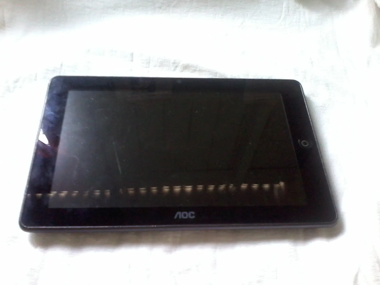 Reparando video de tablet AOC