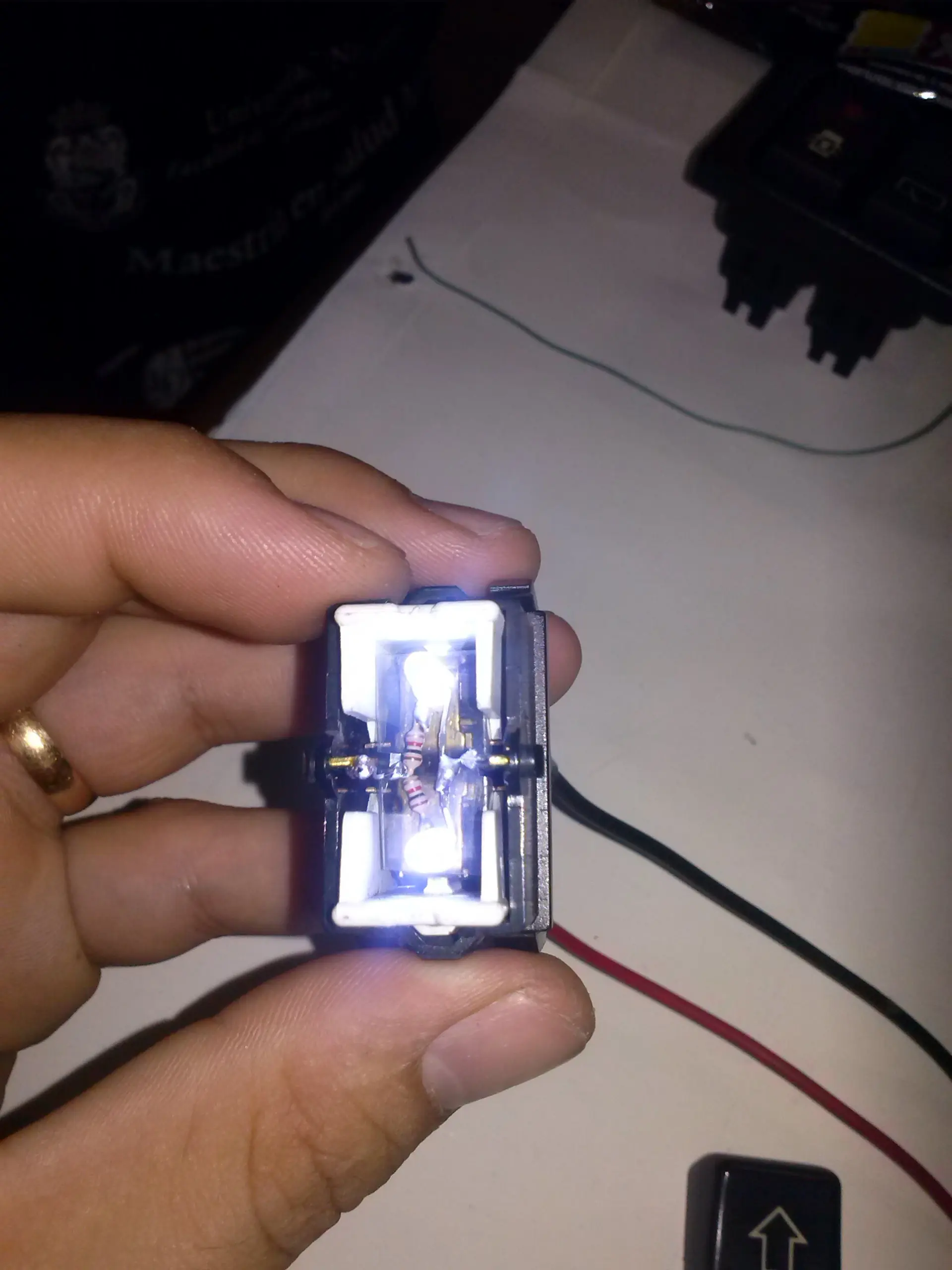 led