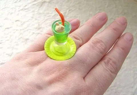 Anillos para chuparse los dedos