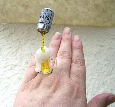 Anillos para chuparse los dedos