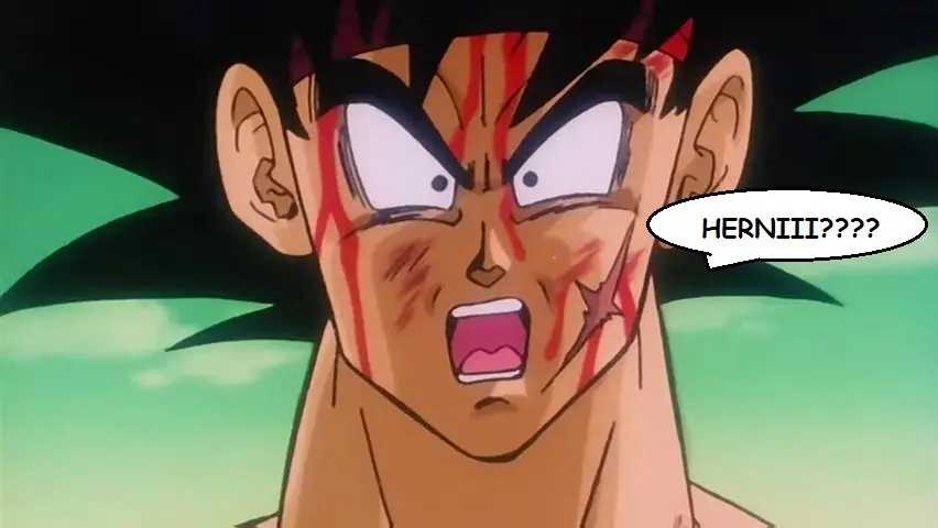 La batalla de Herni contra el padre de Goku (completa).