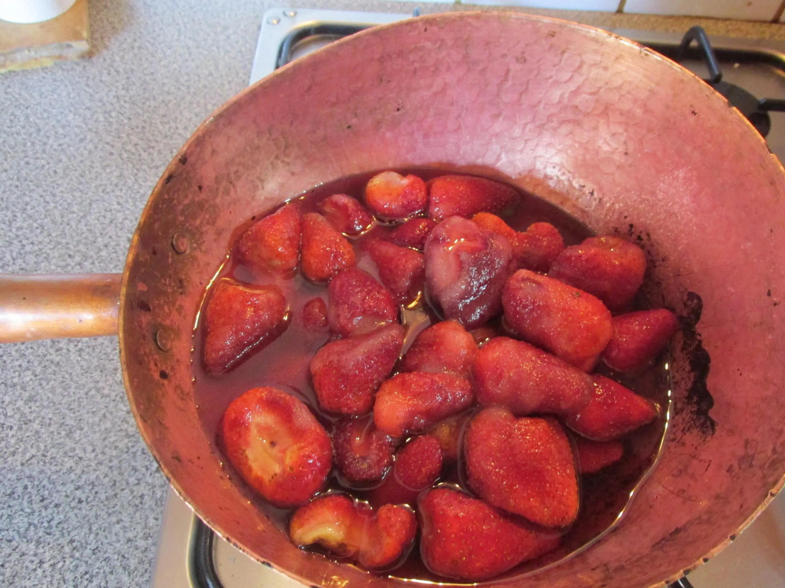 Mermelada de frutillas-Receta Propia