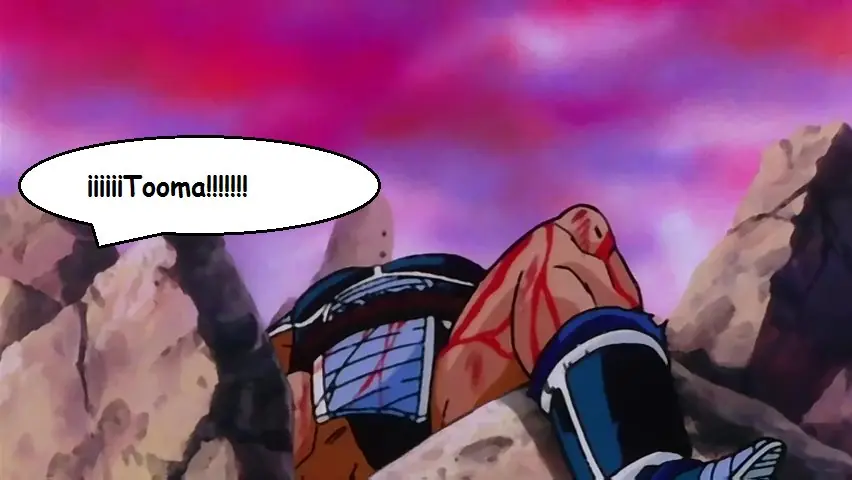 La batalla de Herni contra el padre de Goku (completa).