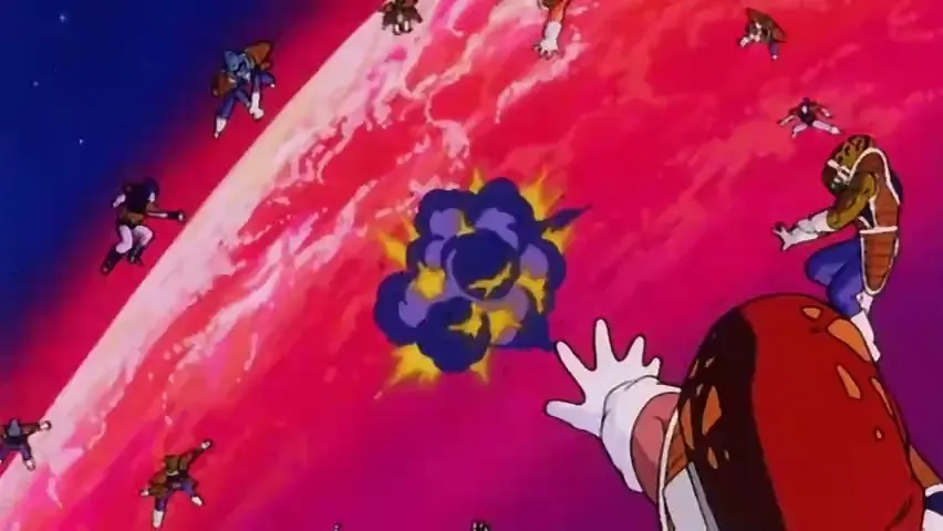 La batalla de Herni contra el padre de Goku (completa).