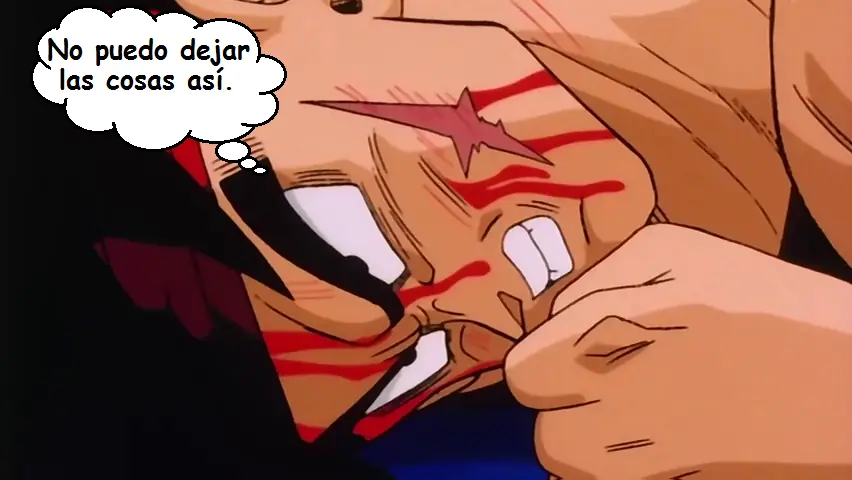 La batalla de Herni contra el padre de Goku (completa).