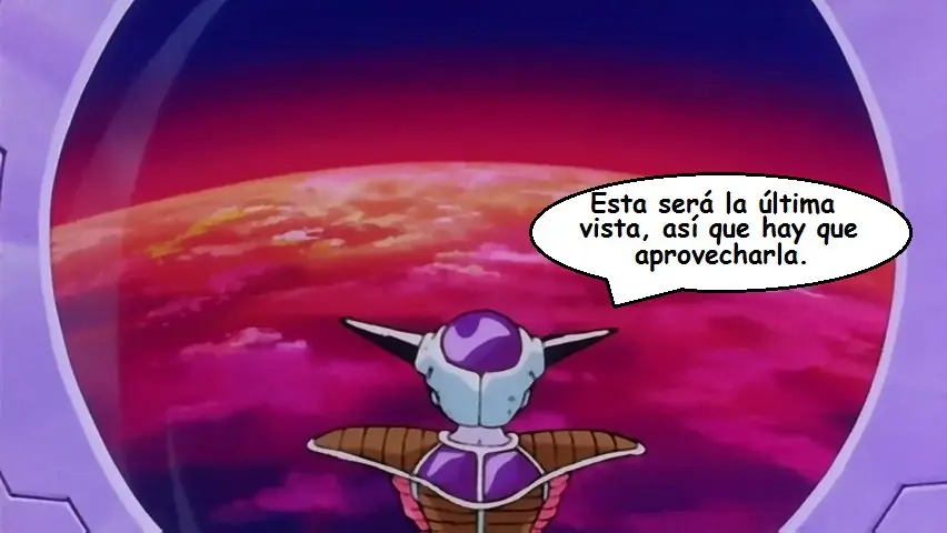 La batalla de Herni contra el padre de Goku (completa).