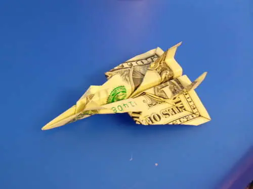 Como hacer un F-22 con un billete