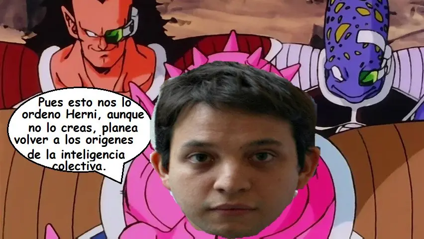 La batalla de Herni contra el padre de Goku (completa).