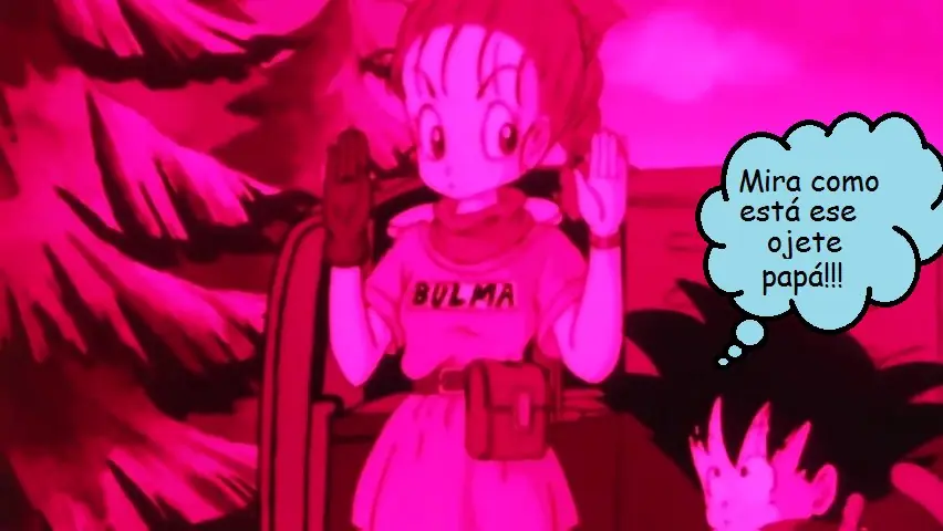 La batalla de Herni contra el padre de Goku (completa).