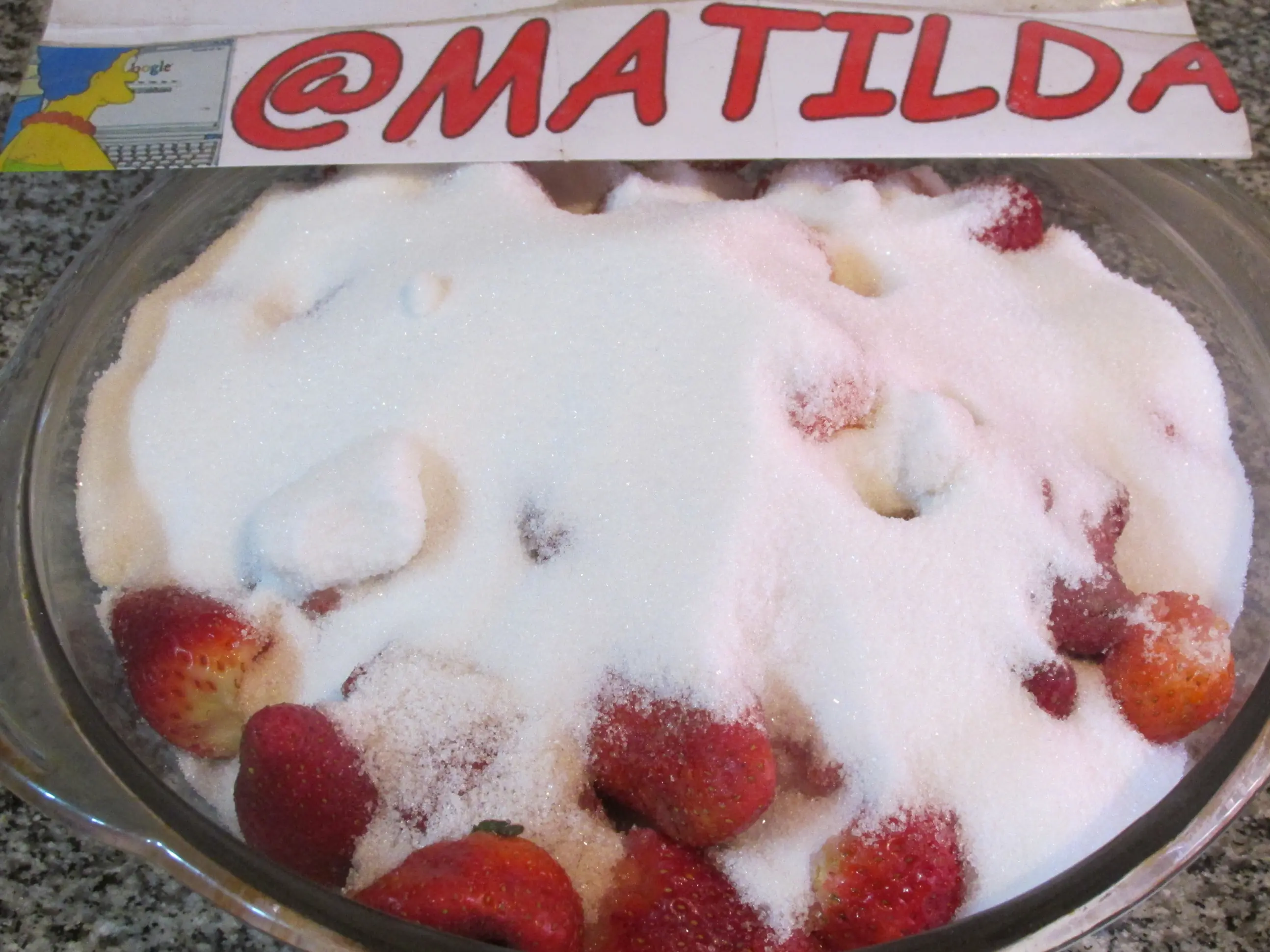 mermelada de frutilla