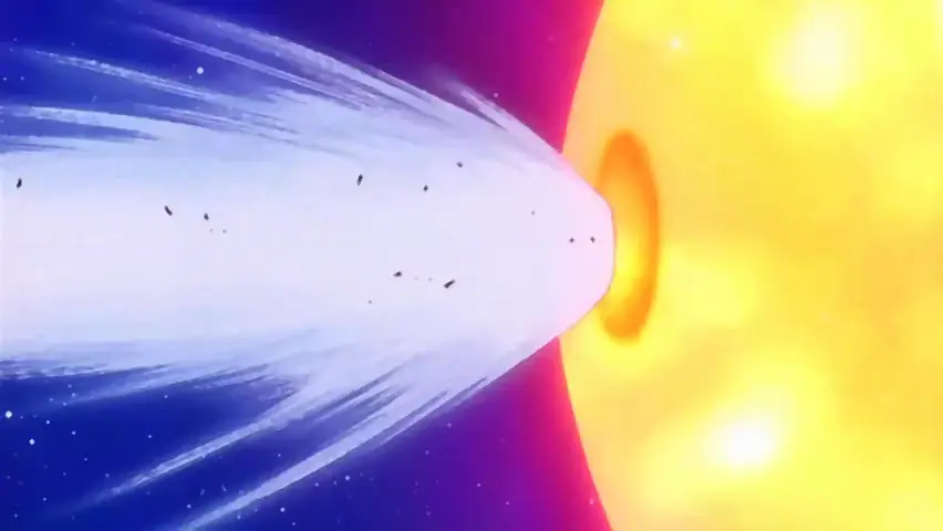 La batalla de Herni contra el padre de Goku (completa).