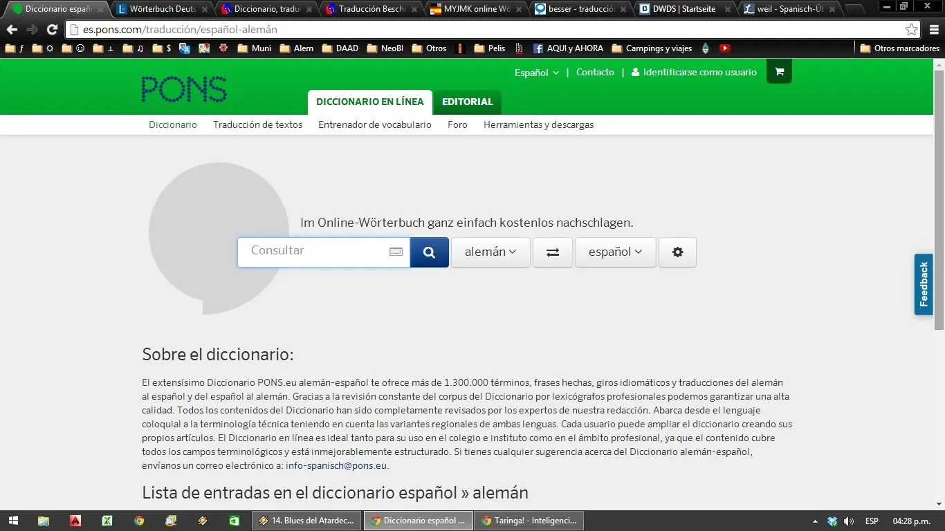 Los Mejores Diccionarios y Traductores de Alemán Online