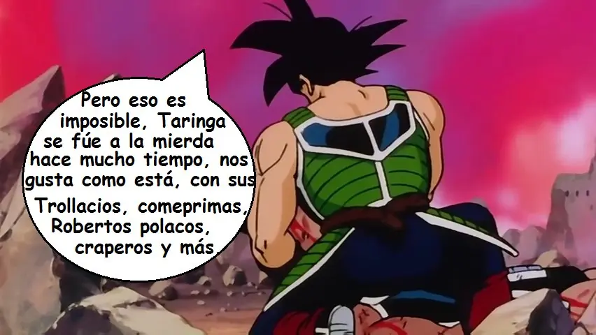 La batalla de Herni contra el padre de Goku (completa).