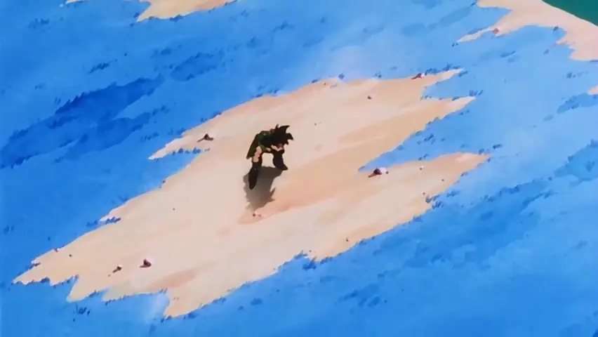 La batalla de Herni contra el padre de Goku (completa).