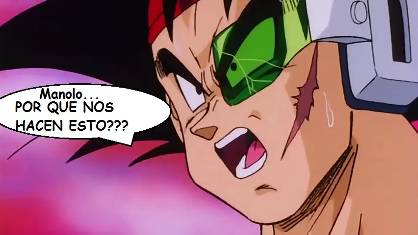 La batalla de Herni contra el padre de Goku (completa).