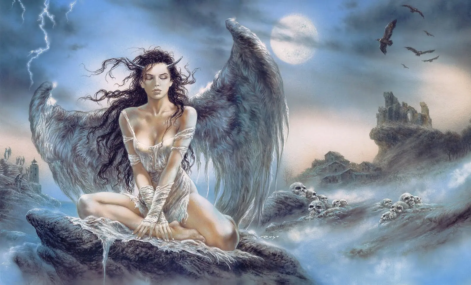 Colección de chicas guerreras de Luis Royo
