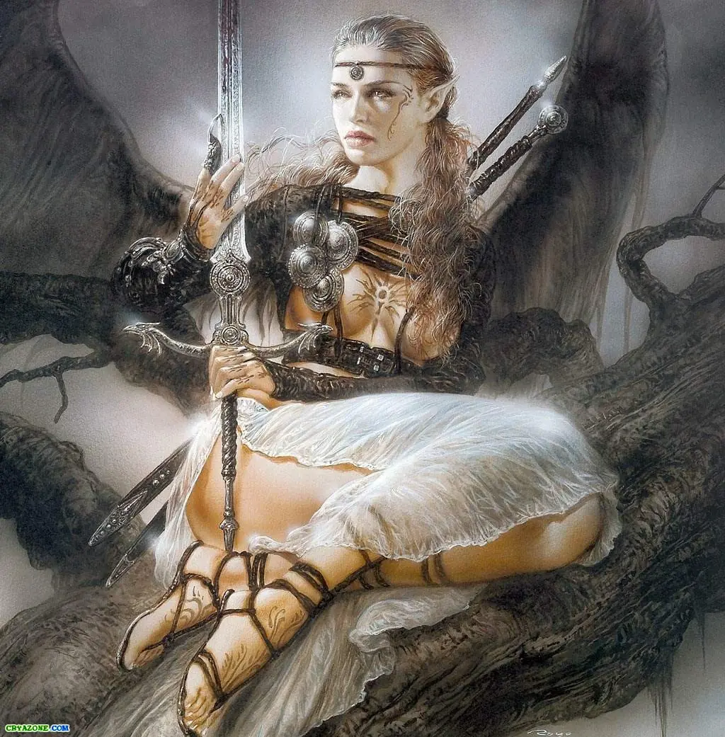 Colección de chicas guerreras de Luis Royo