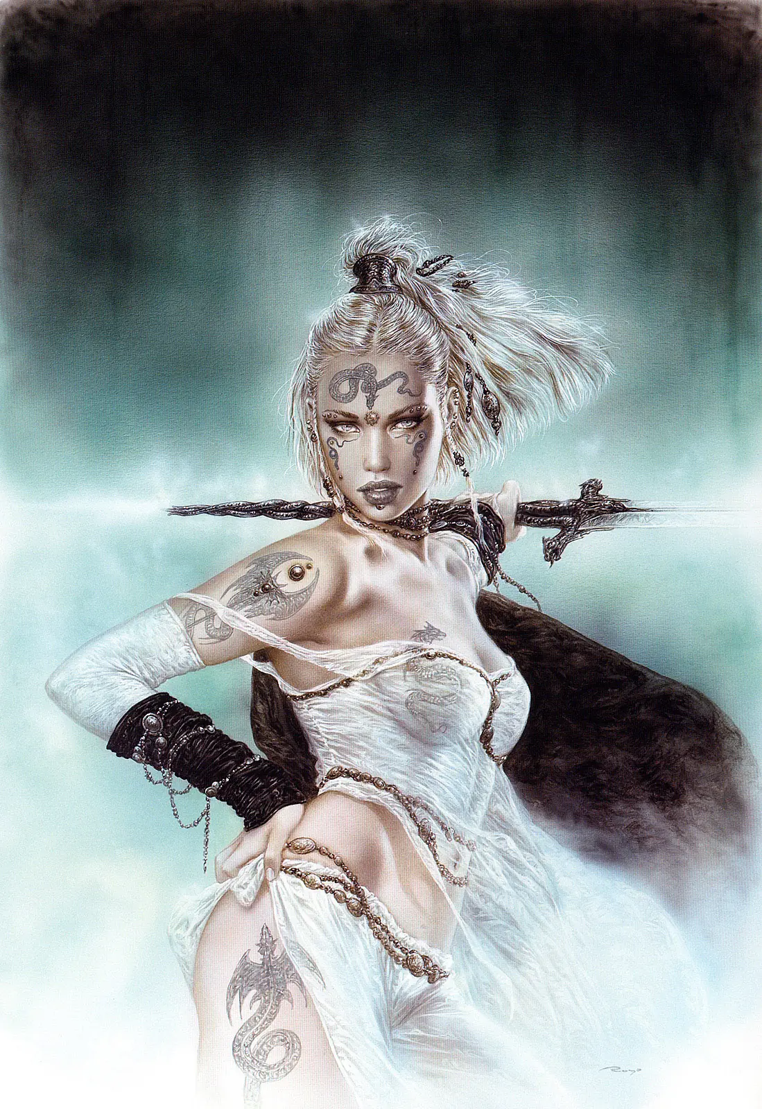 Colección de chicas guerreras de Luis Royo