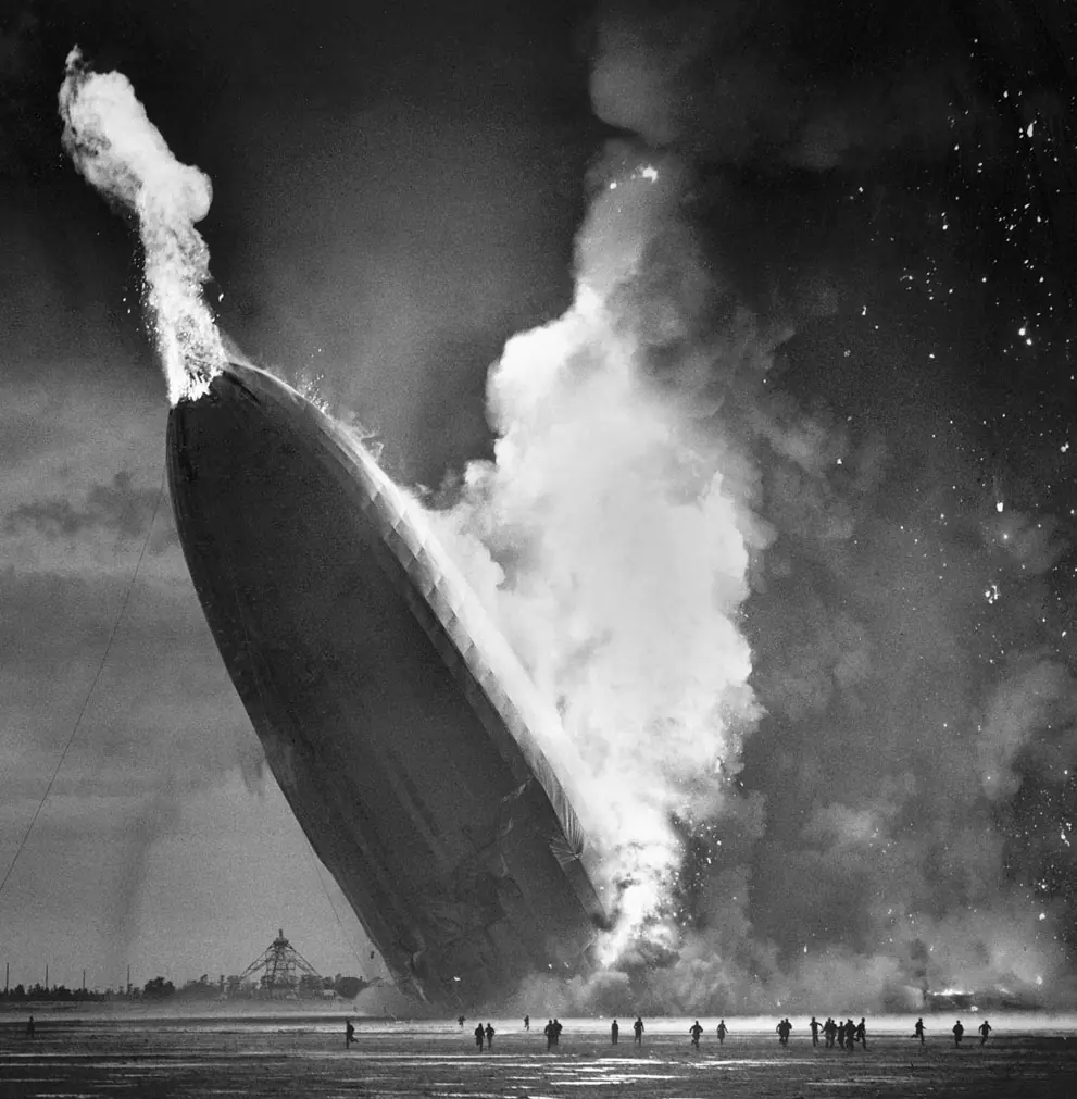 desastre del hindenburg
