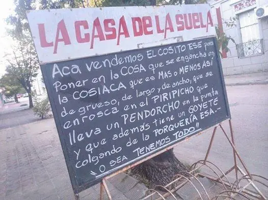 32 Carteles que sólo existen en Argentina