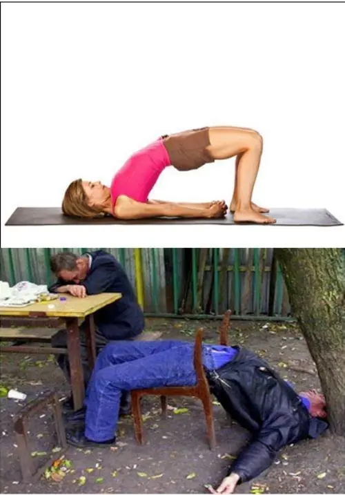 17 Borrachos que son expertos en yoga