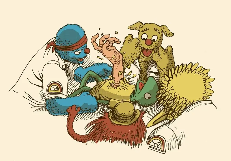 Aliens vs Predator (humor grafico)