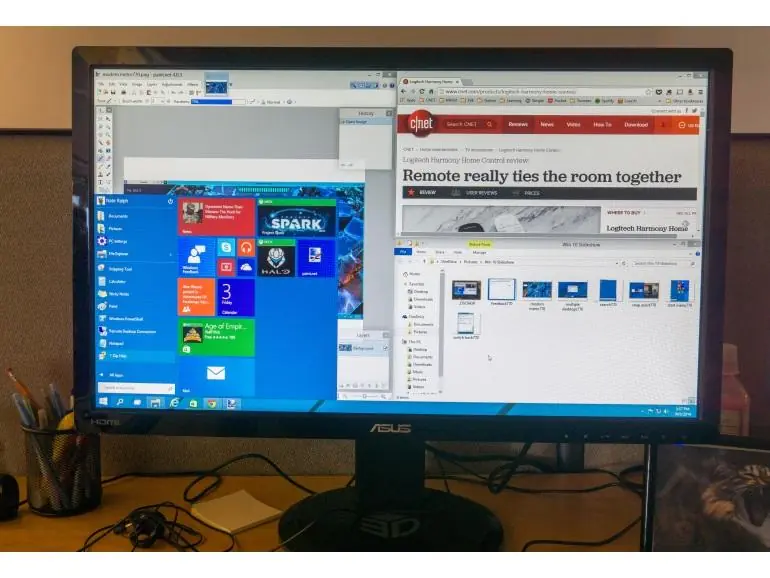 Pero mira como esta Windows 10 papá!