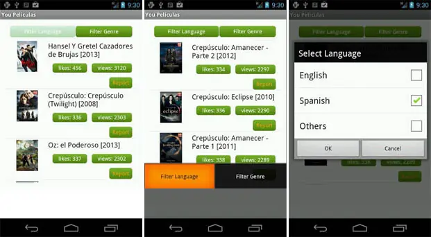3 mejores aplicaciones para ver películas gratis en android