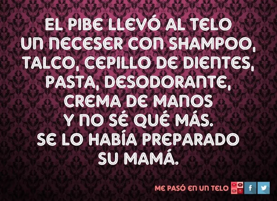 Me pasó en un TELO! +5 si te reis APTO