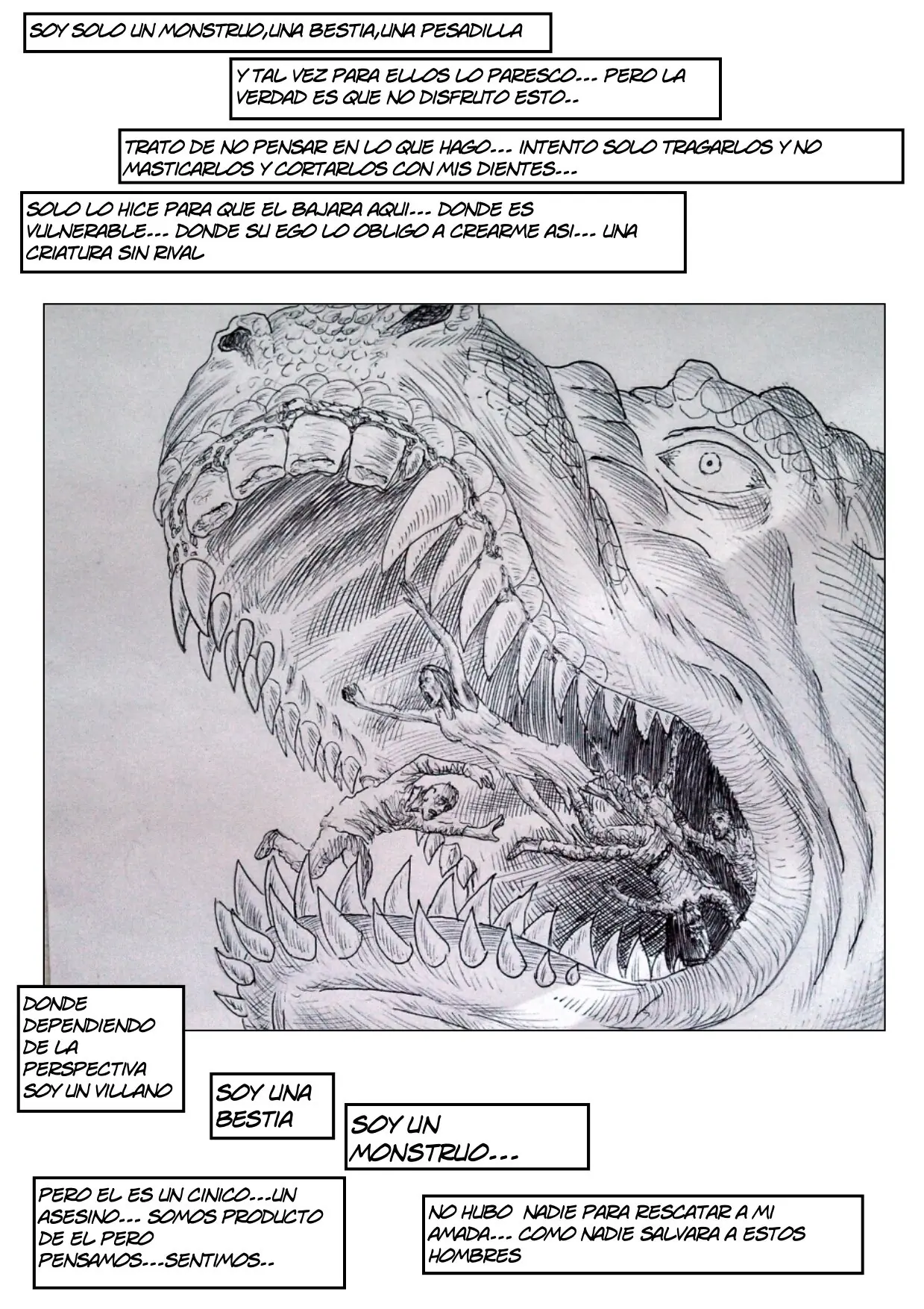 comic propio "en cuerpo y alma"