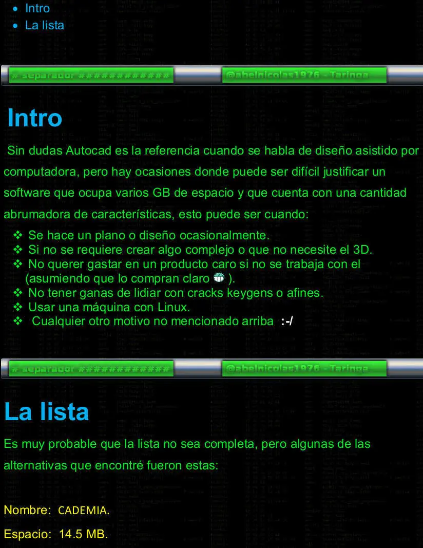 diseno