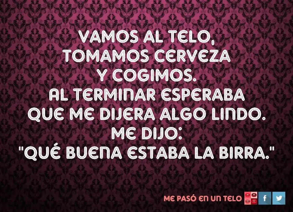 Me pasó en un TELO! +5 si te reis APTO