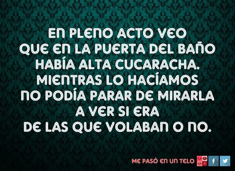 Me pasó en un TELO! +5 si te reis APTO