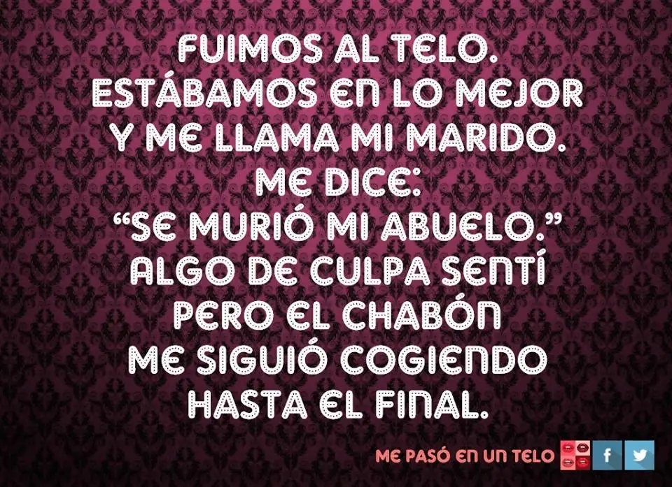 Me pasó en un TELO! +5 si te reis APTO