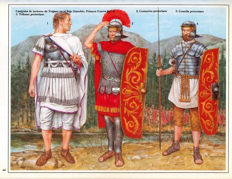 La Guardia Pretoriana de Roma.