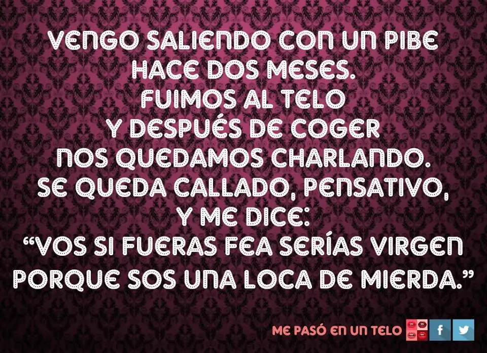 Me pasó en un TELO! +5 si te reis APTO