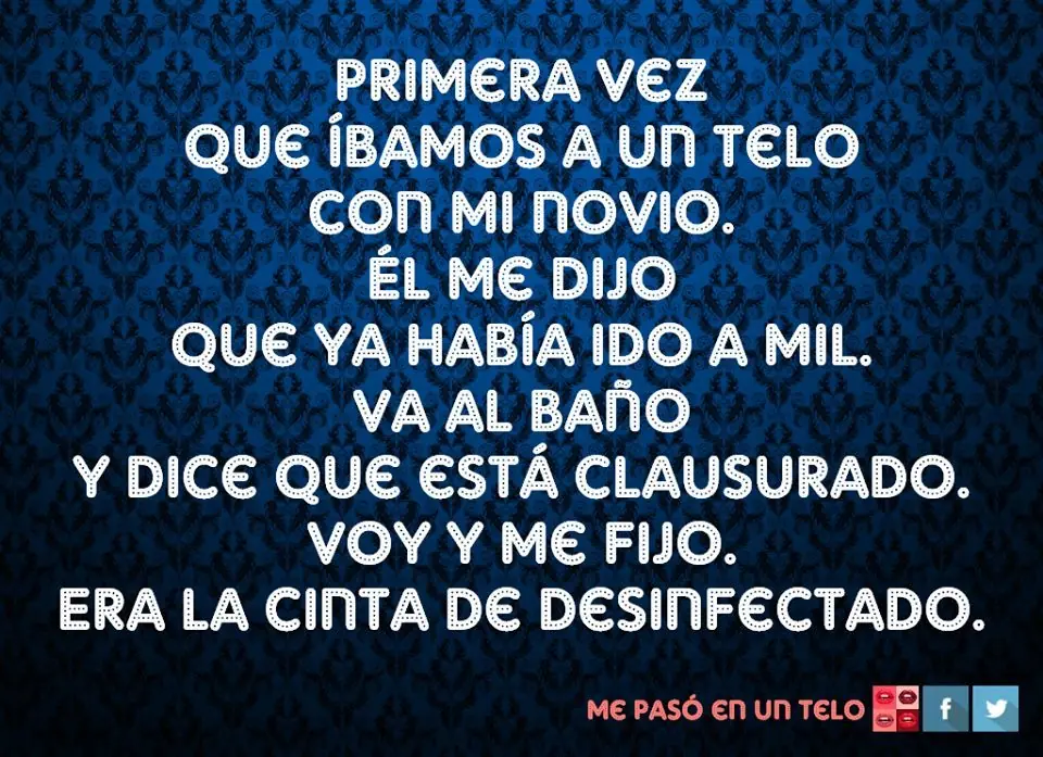 Me pasó en un TELO! +5 si te reis APTO