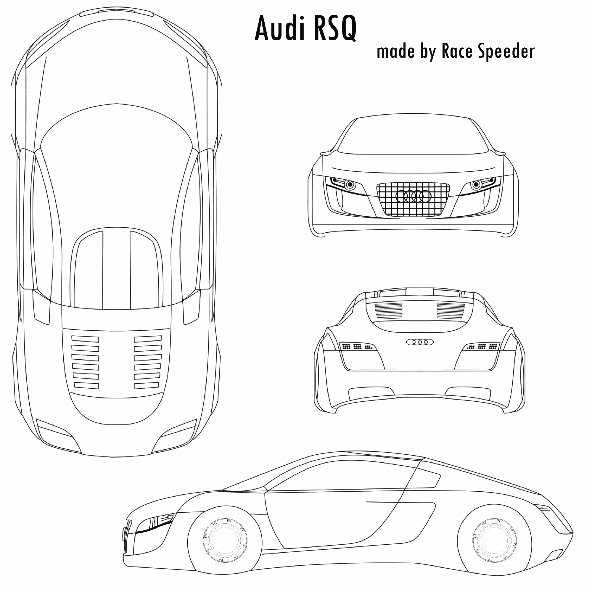 Audi RSQ - Se Viene El Auto De Yo Robot!
