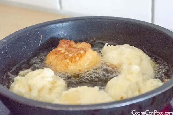 Buñuelos de Pera - Receta paso a paso - Sin Gluten