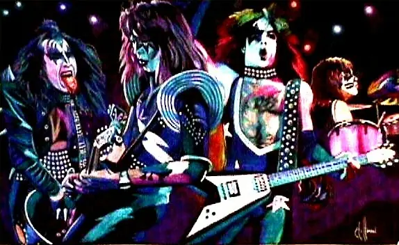 Kiss es mejor verlo aca con sonido de la p..madre