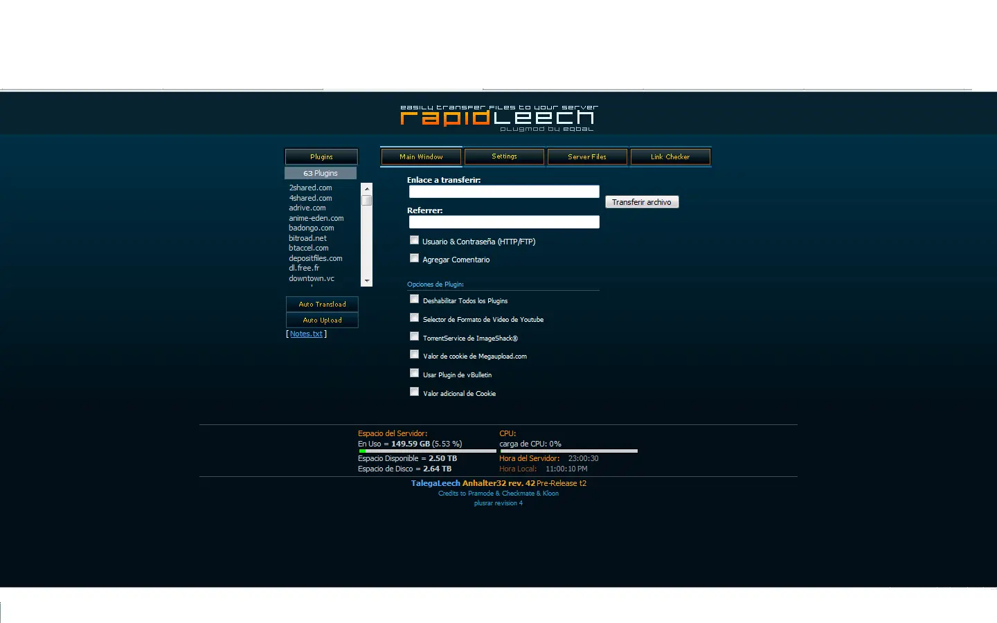 Generadores de links premiums (megaupload, fileserve, etc)
